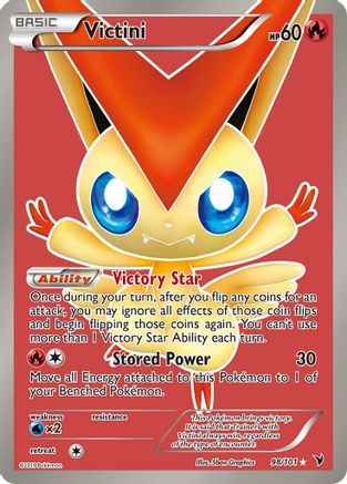 Victini (Full Art) 098/101 - Noble Victories Holofoil
