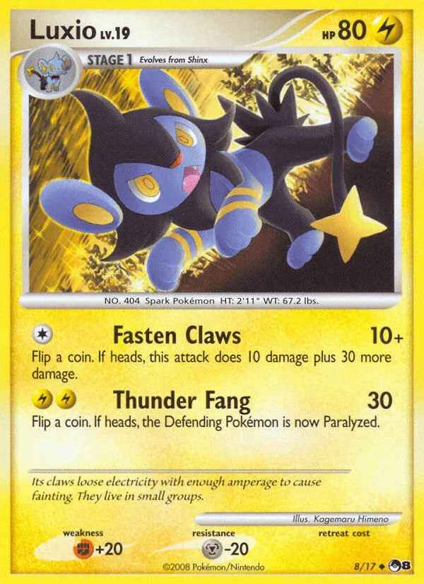 Luxio (8/17) [POP Series 8]