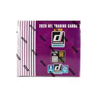 2025 Panini Donruss Football Retail 24-Pack Box