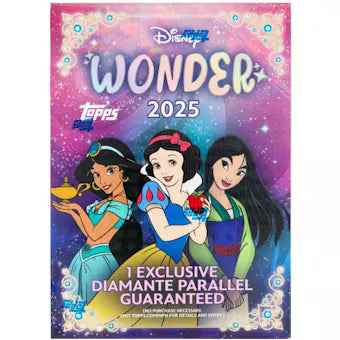 Disney Wonder 7-Pack Blaster Box (Topps 2025)