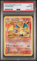 Graded 2023 PKM CLC Charizard #003 CLC Trading Card Game PSA 10 Gem Mint