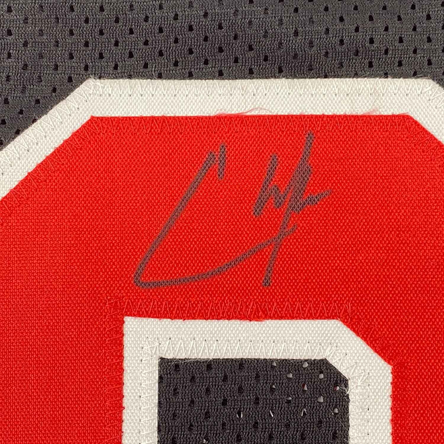 Framed Autographed/Signed Chase Edmonds 35x39 Arizona Color Rush Football Jersey JSA COA