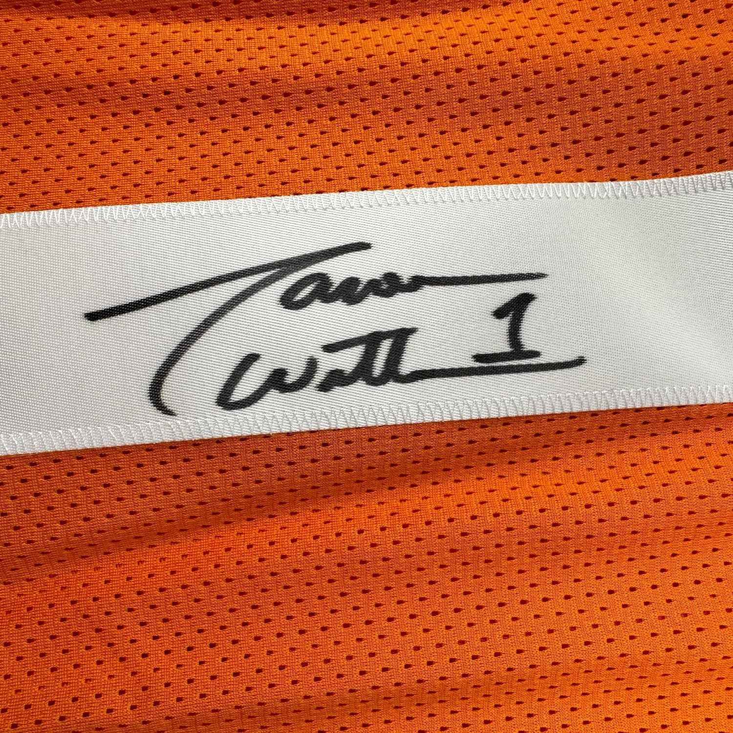 Framed Autographed/Signed Jason Witten 35x39 Tennessee Orange College Football Jersey Beckett BAS COA