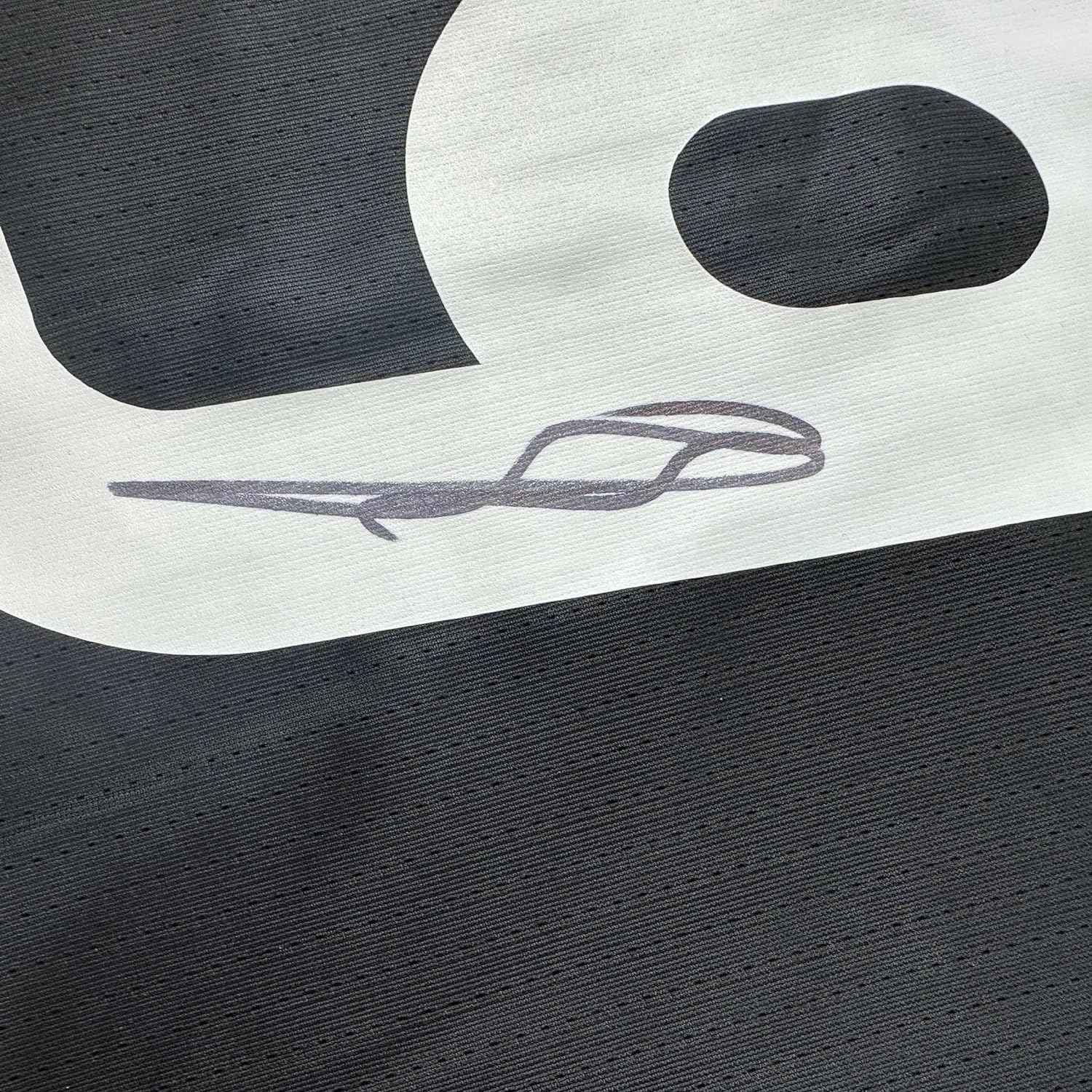 Framed Autographed/Signed Karim Benzema 35x39 Real Madrid 2016-17 Black Soccer Jersey Beckett BAS COA