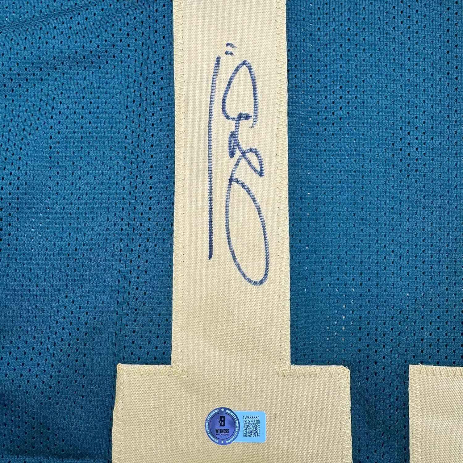 Framed Autographed/Signed Jayden Reed 35x39 Green Bay Color Rush Football Jersey Beckett BAS COA
