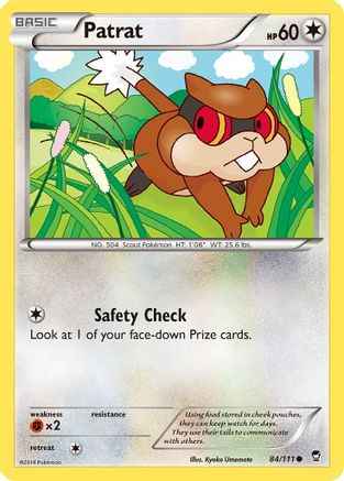 Patrat 084/111 - XY  Furious Fists