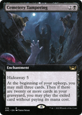 Cemetery Tampering (SNC-418) - Streets of New Capenna: (Extended Art)
