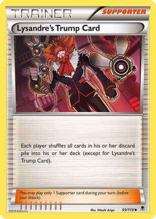 Lysandre's Trump Card 099/119 - XY  Phantom Forces