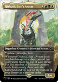 Gishath, Sun's Avatar (LCI-330) - The Lost Caverns of Ixalan (Borderless) Foil