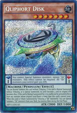 Qliphort Disk [MP15-EN145] Secret Rare