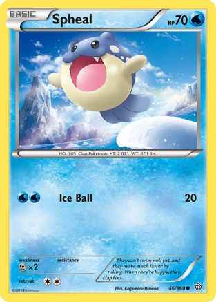 Spheal 046/160 - XY  Primal Clash