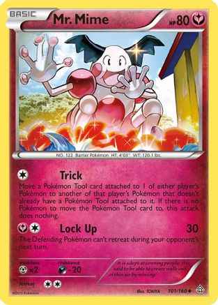 Mr. Mime 101/160 - XY  Primal Clash