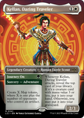 Kellan, Daring Traveler // Journey On (LCI-341) - The Lost Caverns of Ixalan (Borderless) Foil