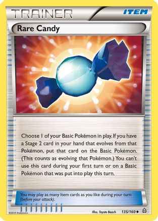 Rare Candy 135/160 - XY  Primal Clash