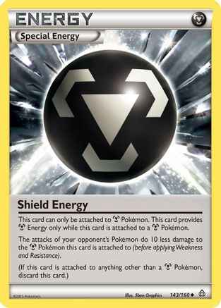 Shield Energy 143/160 - XY  Primal Clash Reverse Holofoil