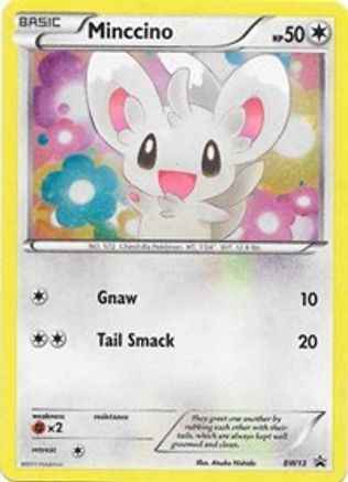 Minccino (Cracked Ice Holo) BW13 - Black and White Promos Holofoil