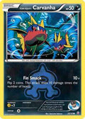 Team Aqua's Carvanha 020/34 - Double Crisis