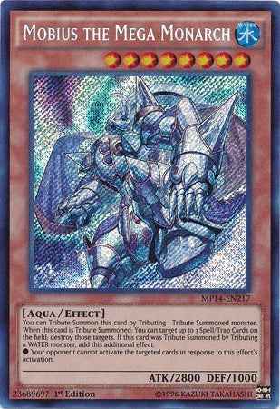 Mobius the Mega Monarch [MP14-EN217] Secret Rare