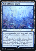 Hall of Storm Giants (AFR&-257A) - Adventures in the Forgotten Realms Promos Foil