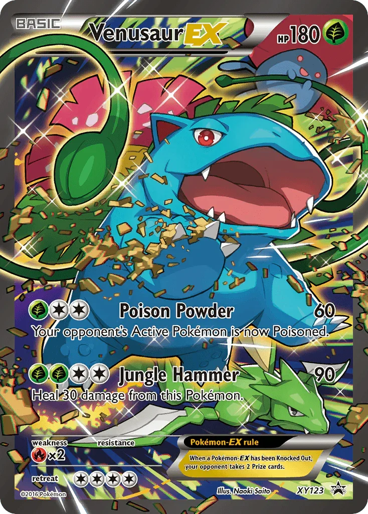 Venusaur EX (XY123) [XY: Black Star Promos]