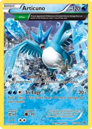 Articuno (Delta) 017/108 - XY  Roaring Skies