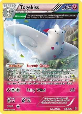 Togekiss (Delta) 046/108 - XY  Roaring Skies Holofoil