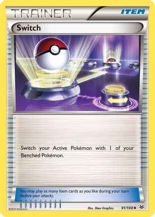 Switch 091/108 - XY  Roaring Skies