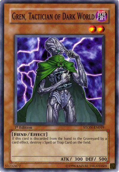 Gren, Tactician of Dark World [STON-EN019] Common