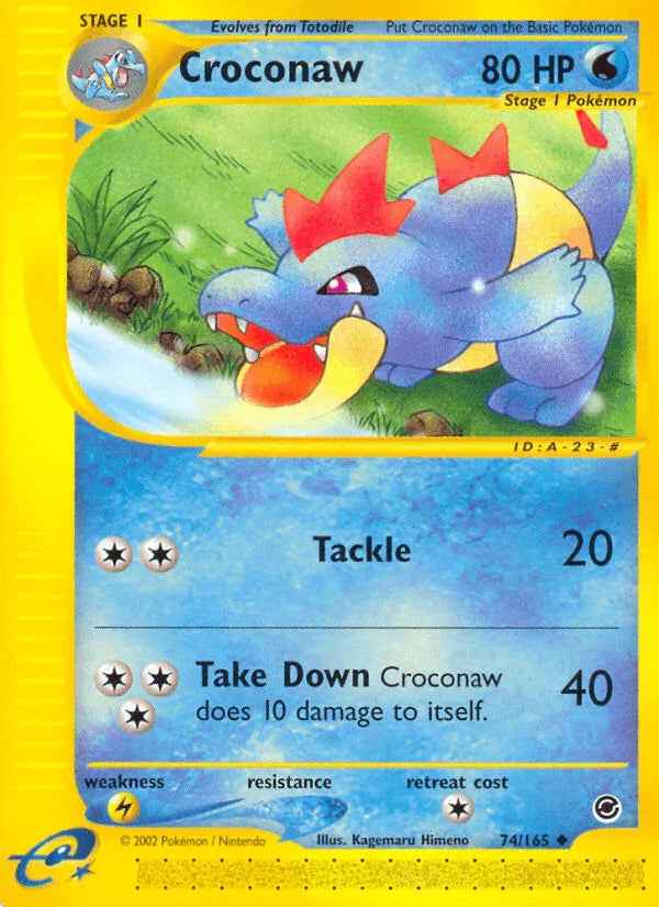 Croconaw (74/165) [Expedition: Base Set]