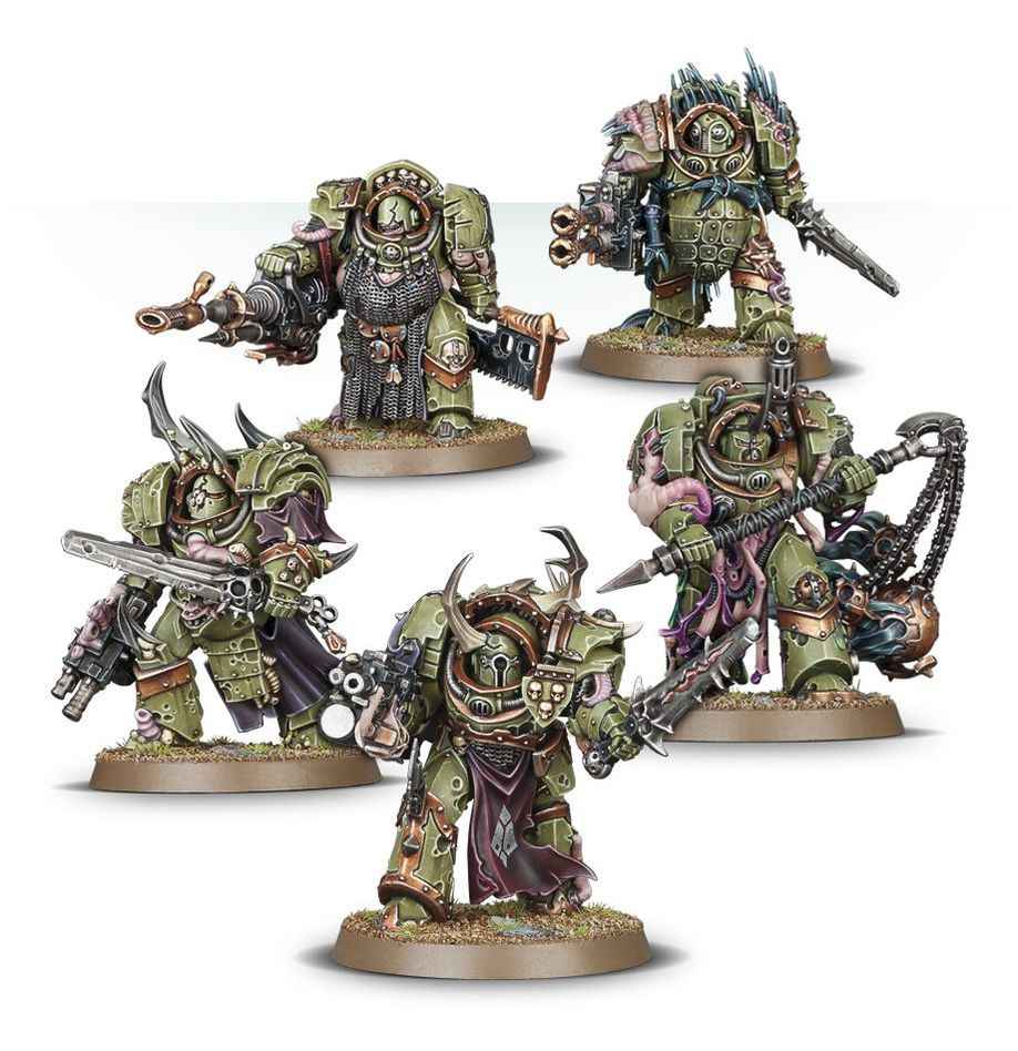 Warhammer 40,000: Death Guard - Blightlord Terminators