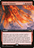 Invoke Calamity (NEO-467) - Kamigawa: Neon Dynasty: (Extended Art)