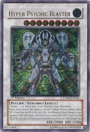 Hyper Psychic Blaster [CRMS-EN042] Ultimate Rare
