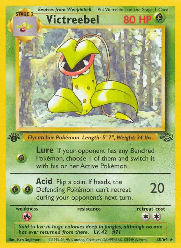 Victreebel (30/64) [Jungle 1st Edition]