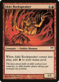 Akki Rockspeaker (CHK-154) - Champions of Kamigawa