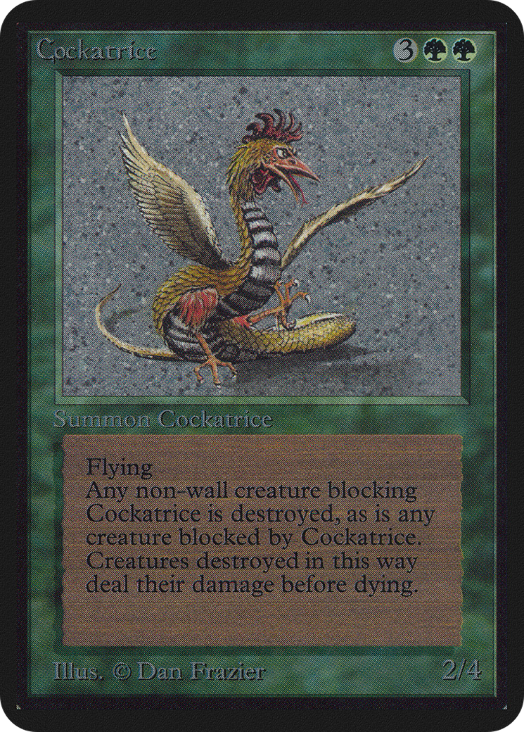 Cockatrice (LEA-189) - Limited Edition Alpha