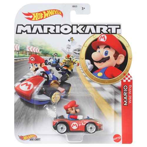 Mario Kart Hot Wheels 2023 Mix 1 Vehicle