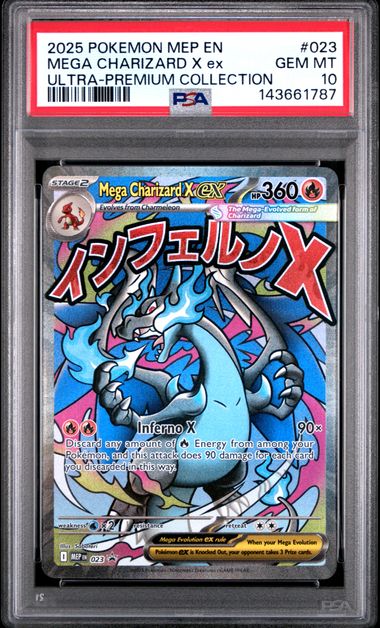 Mega Charizard X EX Promo MEP#023 PSA 10