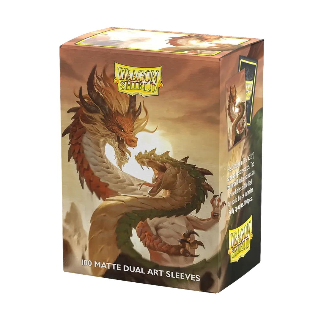 Dragon Shield: Wood Snake 2025 - Matte Dual Art Sleeves - Standard Size