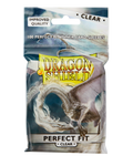Dragon Shield Perfect Fit Sleeves - Clear (100-Pack) - Supplies | 99RedCoins