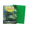 Dragon Shield: Apple Green & Silver - Matte Dual Sleeves