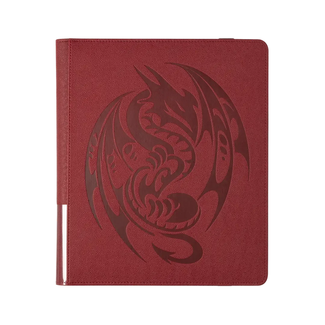 Card Codex Portfolio 360 - Blood Red
