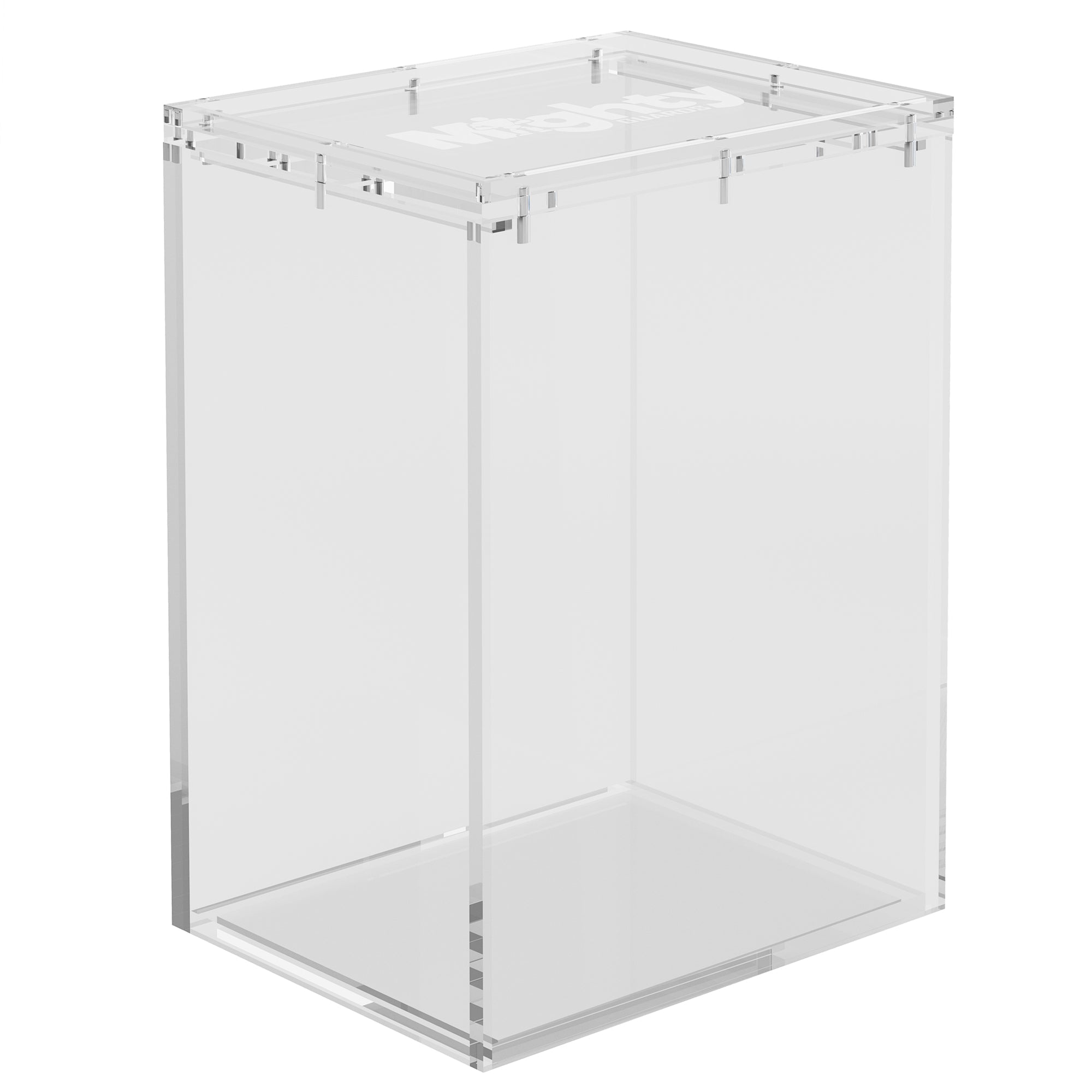 Standard Size Hard Protectors 2-Count Mighty Guards (Compatible with - 4" Funko POP! ) - Stackable with Magnetic Lid