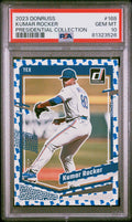 Graded 2023 Panini Donruss Kumar Rocker #168 Presidential Collection #/46 Rookie RC Baseball Card PSA 10 Gem Mint