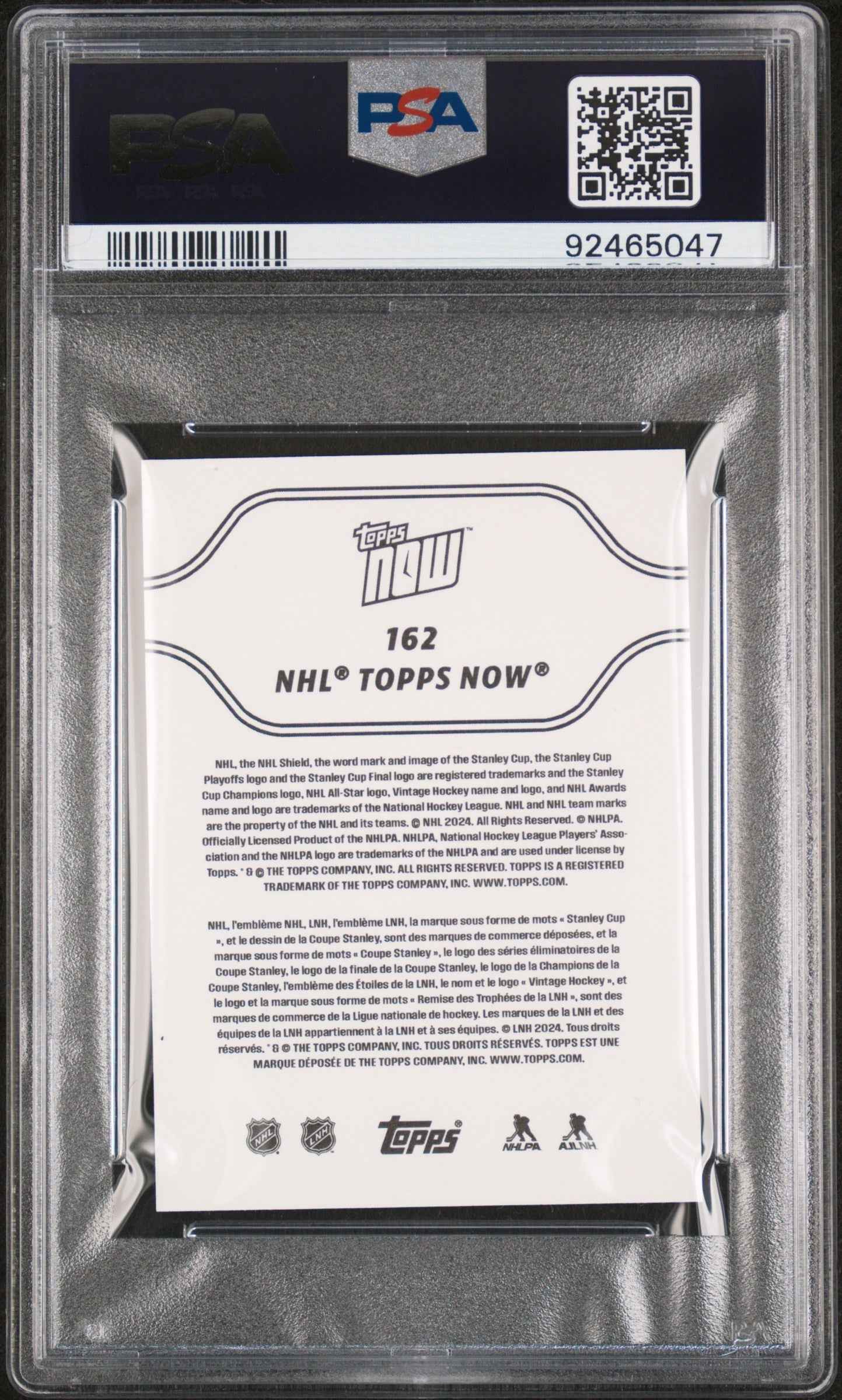 Graded 2023 Topps Now Ivan Fedotov #162 Blue #/10 Stickers Rookie RC Hockey Card PSA 5 EX