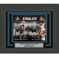 Framed Autographed/Signed Brandon Graham & Milton Williams Dual Philadelphia Eagles Super Bowl Champions 16x20 Football Photo Beckett BAS COA