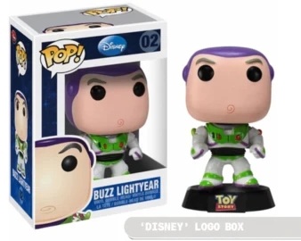Funko Pop! Disney Toy Story Buzz Lightyear #02 Figure (Vaulted) (Bue Box)