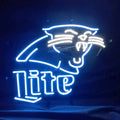 Carolina Panthers Miller Lite Neon Signs