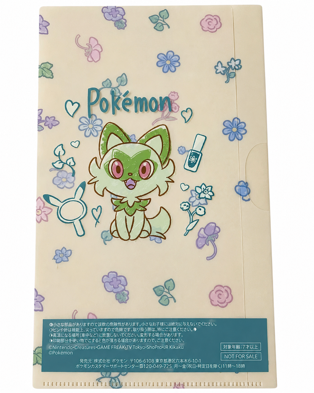 Pokemon: Sprigatito Mini Clear File Pokémon Japan