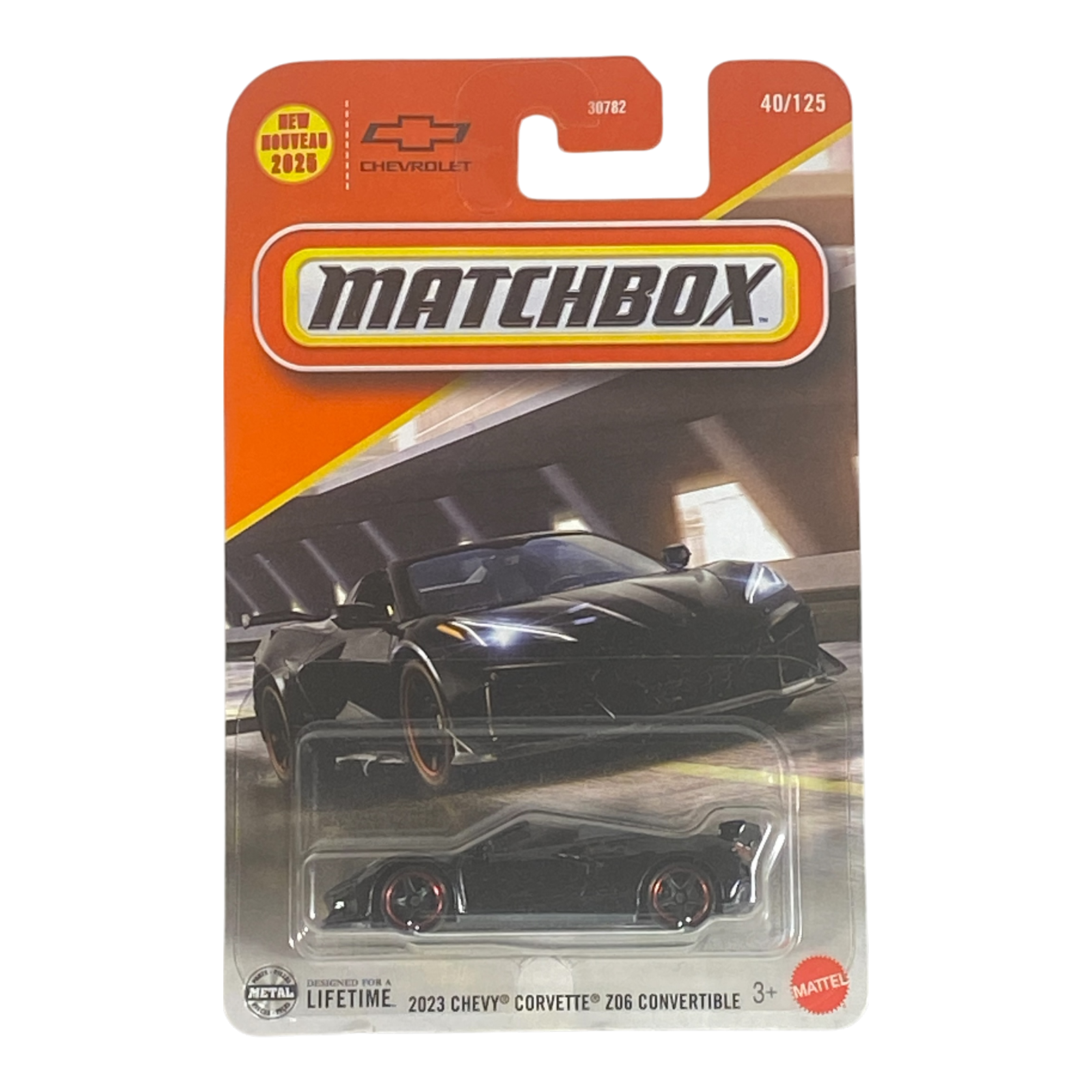 Matchbox 2023 Chevy Corvette Z06 Convertible - 2025 Matchbox Series 40/125
