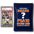 Chicago Bears PSA 10 Graded Rookie Card Mystery Pack